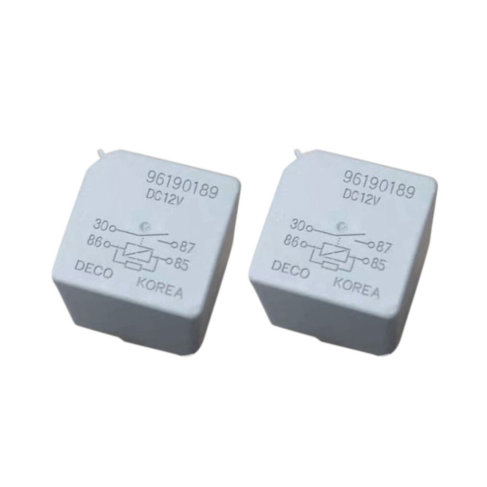 2X Automotive Relay For Optra / Aveo 96190189 Car Relay Grey 6031786490826
