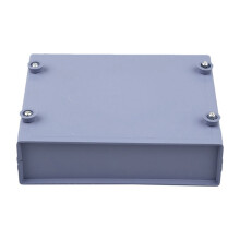 2X Kunststoff Elektrisch Anlage Anschluss Box Hülle 152X120X42mm Hellgrau