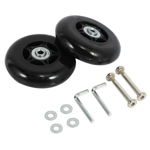 4 Satz Gepäckkoffer-Ersatzräder AD 80mm 2