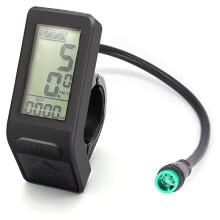 Ebike KT-LCD4 LCD Display, Control Panel Tachometer, Waterproof 5-Pin for Electric Bicycle KT Controller