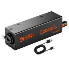 DGNOG P2 PRO in-Ear Monitor Verstärker Wiederaufladbarer Persönlicher IEM Verstärker XLR/TRS Eingang 3,5 mm Ausgang Stereo für Studioanwendungen