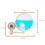 2pcs Bath Mirror Cosmetic Mirror 1X/3X Magnification Suction Cup Adjustable Makeup Mirror Double-Sided Bathroom Mirror 5
