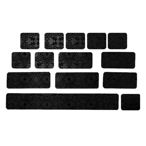 Ergonomische muisgriptape Antislipvel vermindert-Zwart