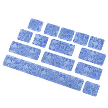 Universele toetsenbordmuis zijstickers antislip voor-Blauw
