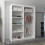 MN Furniture (150cm, White ) Eclipse Double Mirror Sliding Door Wardrobe 3