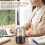Portable  Aroma Diffuser USB Air Humidifier Essential Oil Night Light Cold Mist Maker Sprayer for Home Use Gift,A 3