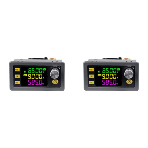 2X XY6509  Buck Boost Converter Adjustable Voltage Regulated Power Supply 65V 9A 585W Constant Voltage Current Module 1