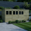 16 x 6 Pent Shed Tanalised (Double Door, With Windows) 3