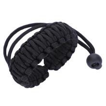 2X Digitalkamera Handgelenk Handschlaufe Grip para Schnur Geflochtenes Armband Fuer SLR DSLR Schwarz