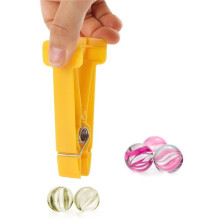 Fingertrainer-Set, 5-Teiliges Widerstandsclip-Set für Handtherapie, Griffkraft und Geschicklichkeit, für Rehabilitation, Senioren und Sportler
