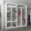 MN Furniture (203cm, White ) Eclipse Double Mirror Sliding Door Wardrobe 3