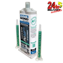 ONEBOND PU Plastic Fast 90 Second Repair Adhesive Two Component 50ml Glue