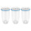 3Pieces Compatible Water Filter Replacement Plastic Bottle-3Pcs 1