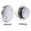 Bouchon pour canalisation de baignoire et Kit de trop-plein, 4