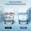 3Pieces Compatible Water Filter Replacement Plastic Bottle-3Pcs 8