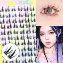 (01) Reusable Wispy Lashes for Cosplay & Parties