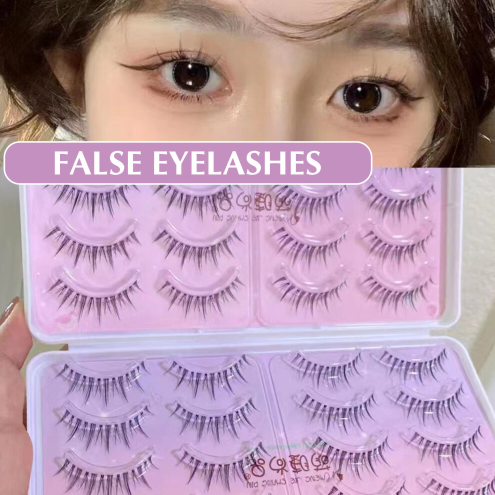 Reach-Tools (Comic Eyelash Book A07) 20 Pairs Long Soft Eyelashes For Beginners