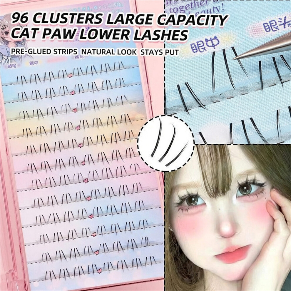 Dachuang Beauty Cat Claw False Eyelashes - Party & Creative Makeup