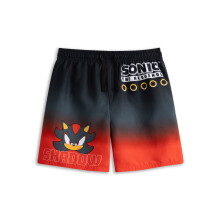 (11-12 Years) Sonic the Hedgehog Swim Shorts (Boys Red)