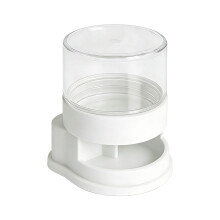 Multifunctional Reptiles Drinking Bowl Auto Refill-White