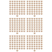 300Pc Wine Bottle Cork T Shaped Cork Plugs for Wine Cork Wine Stopper Reusable Wine Corks Wooden and Rubber Wine Stopper