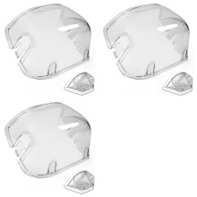 3X Rear Cover for Automatic Microchip Cat Pet Feeder Prevents Persistent From Getting Food From the Back of the Feeder