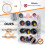 Bottle Rack Stackable-Bottle Holder Fridge Organiser Bottles Storage Bottle Holder for Fridge,Cabinet,Kitchen Organiser 6