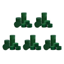 Floral Foam 60 Pcs Dry &Wet Flower Foam Round Florist Blocks Flower Foam for Fresh or Artificial Flowers
