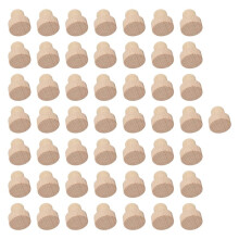 300Pc Wine Bottle Cork T Shaped Cork Plugs for Wine Cork Wine Stopper Reusable Wine Corks Wooden and Rubber Wine Stopper