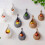 Wall Hanging Fruit Baskets for Kitchen 3 Pack Woven Produce Holder Vegetable Hanging Basket B 2