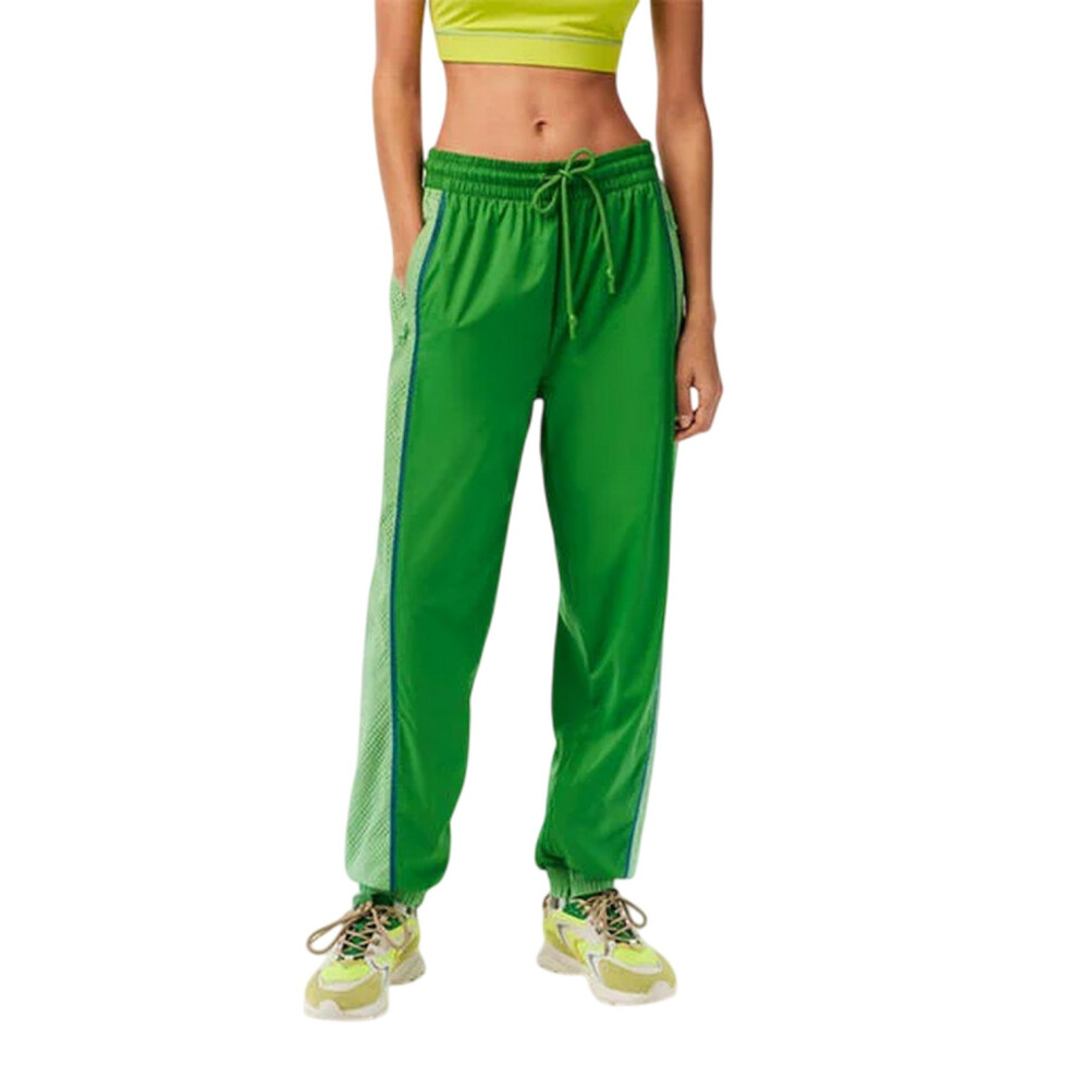 Lacoste Womens/Ladies Elasticated Colour Block Slim Tracksuit Bottoms