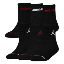 (1 UK Child-4 UK Child, Black) Nike Childrens/Kids Legend Logo Crew Socks (Pack of 6)
