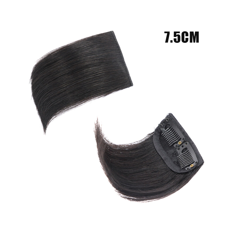 Phui-Pet-Supplies (Black, 7.5Cm) Realistic Fake Hair Bangs Wig For Women