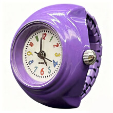 Accessoires confortables d'acier inoxydable d'anneau de-Violet