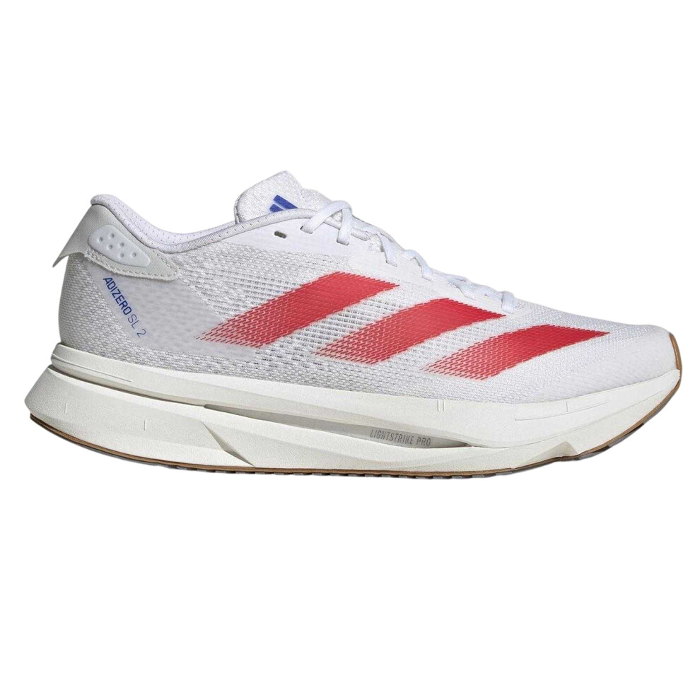 Adidas (6.5 Uk, White/Red) Womens/Ladies Adizero Sl2 Running Trainers