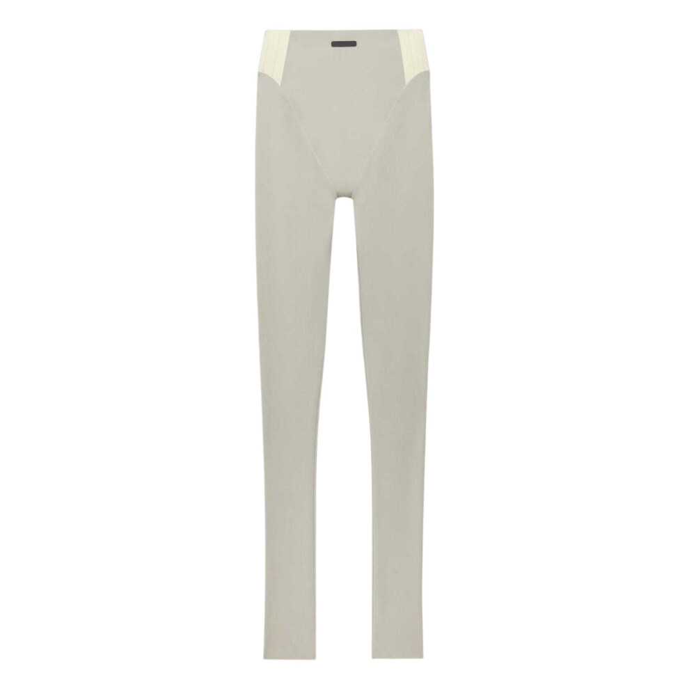 Adidas (10 Uk, Sesame) Womens/Ladies Tight Athletic Tights