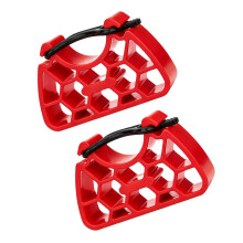 Stabilisateurs de guidon de vélo à Clip, 2 pièces,-Rouge