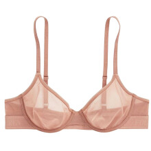 (34A, Terracotta) Ralph Lauren Womens/Ladies Polo Mesh Breathable Bra