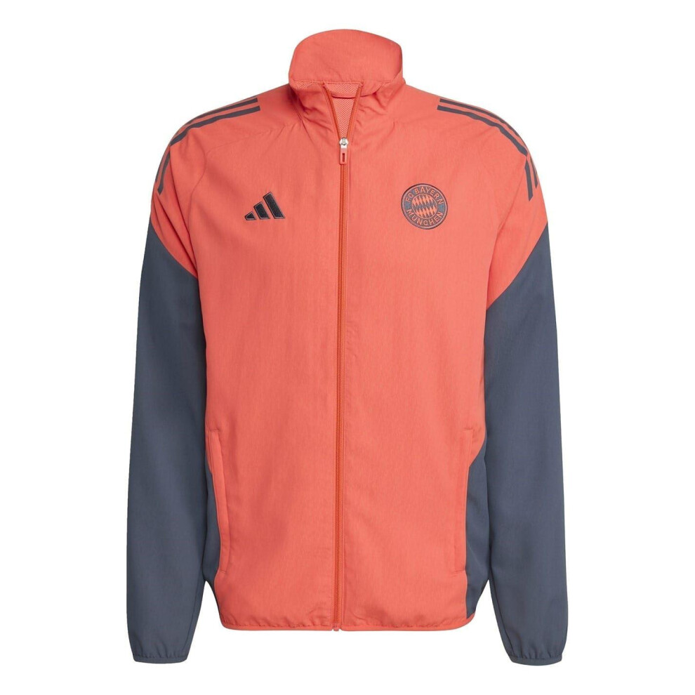 Adidas (S, Orange) Mens Tiro 25 Competition Fc Bayern Munich Track Jacket