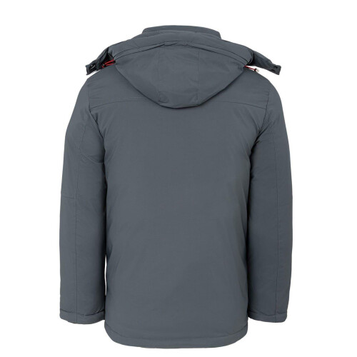 Lee Cooper (XL, Grey) Lee Cooper Mens Hooded Puffer Jacket 1