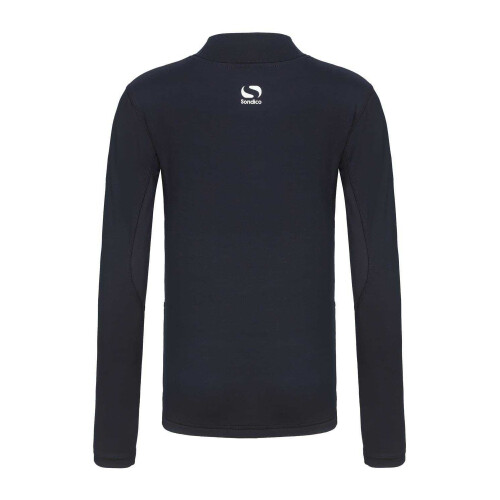 (13 Years, Navy) Sondico Childrens/Kids Mock Neck Base Layer Top 1