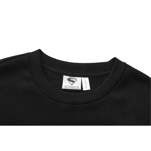 Superman (XL, Black) Superman Mens Logo Sweatshirt 2