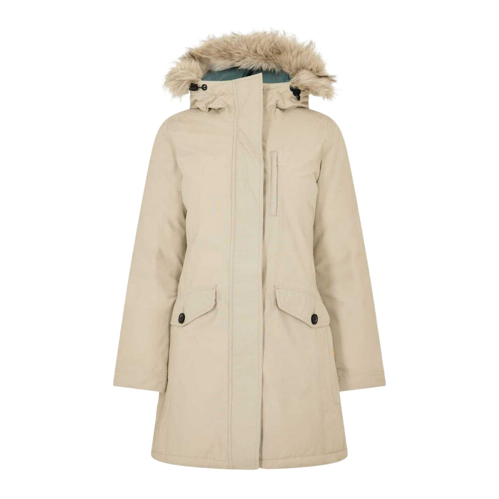 Timberland (10 Uk, White) Womens/Ladies Waterproof Parka