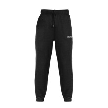 (XXL, Black) Lonsdale Mens Essential Polyester Blend Joggers