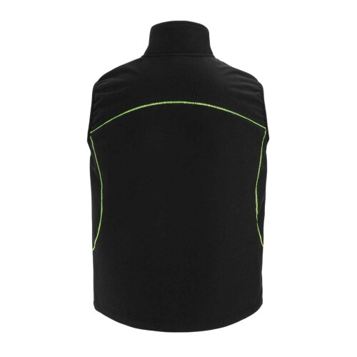Dunlop (L, Black) Dunlop Mens Softshell Gilet 1