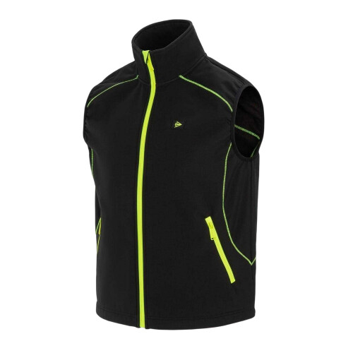 Dunlop (L, Black) Dunlop Mens Softshell Gilet 2