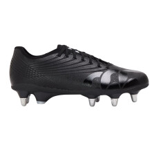 (10.5 UK, Black) Canterbury Mens Stampede Groundbreak Pro Soft Ground Rugby Boots