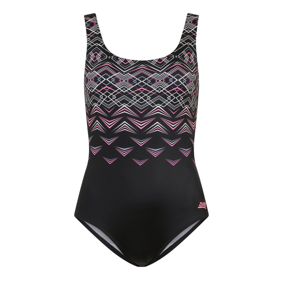 Zoggs Womens/Ladies Electric Scoopback One Piece Swimsuit