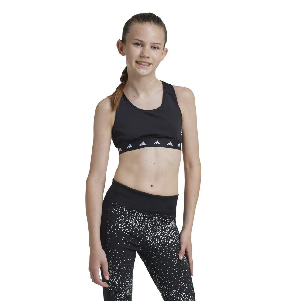 Adidas Girls Power Logo Sports Bra