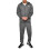 LONSDALE (S, Charcoal Marl) Lonsdale Mens Essential Polyester Blend Joggers 4